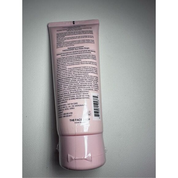 The Face Shop Rice Water Bright Foaming Facial Cleanser 150ml - Picture 2 of 6